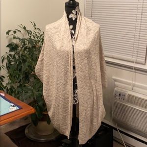 Aerie Open Front Short Sleeve Shrug